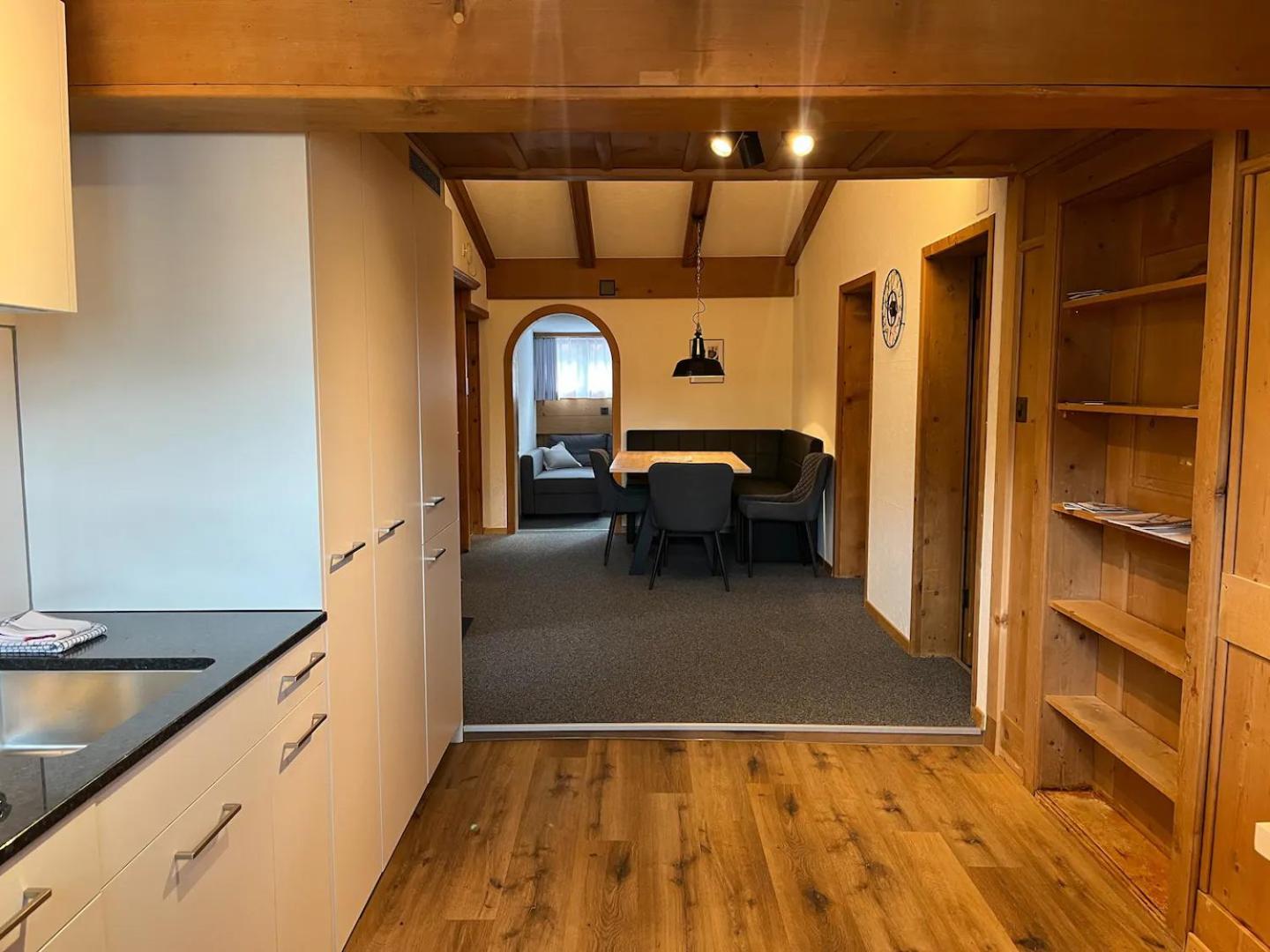 Ferienwohnung Sonne Klosters-Serneus Exterior foto