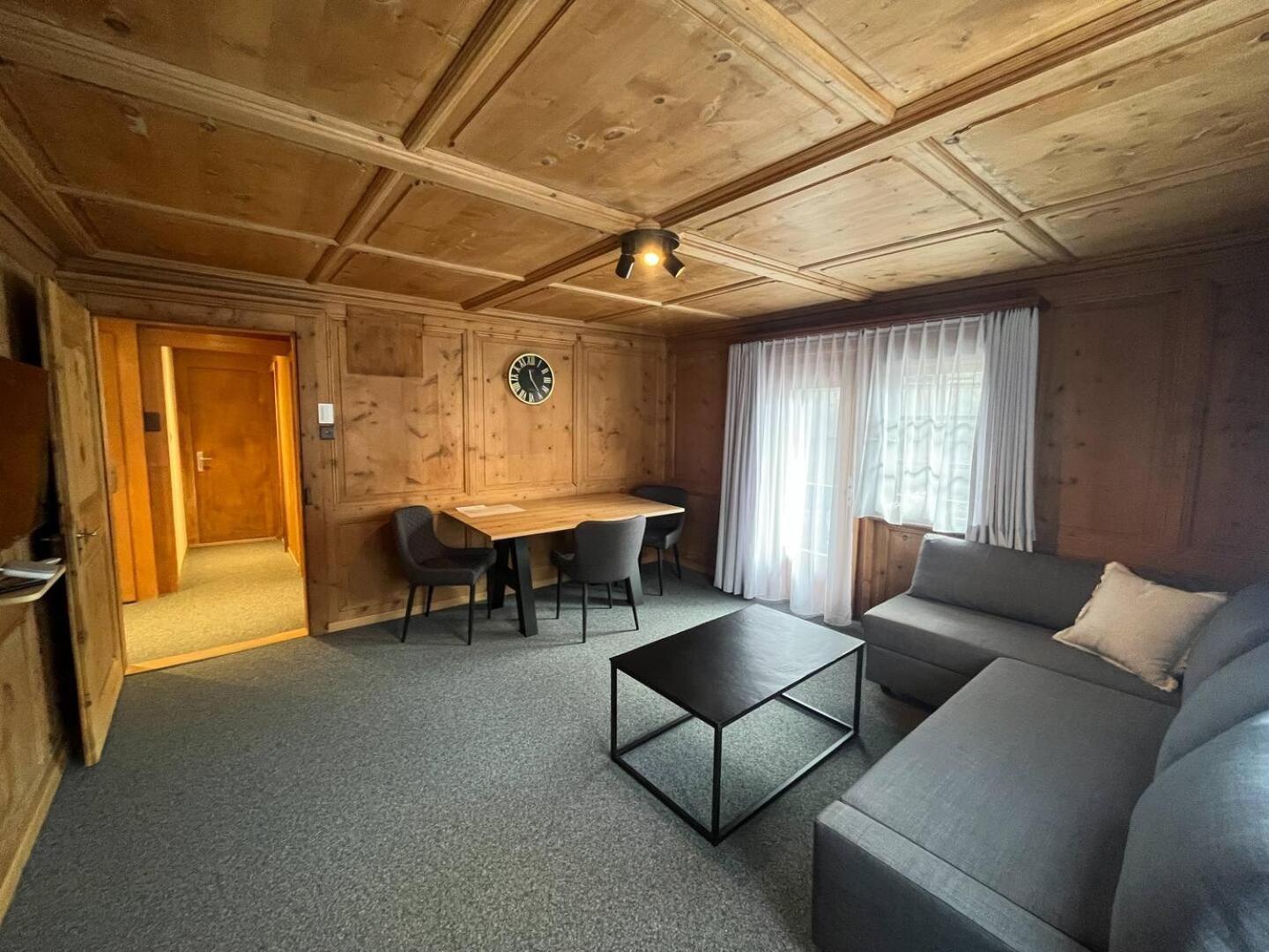 Ferienwohnung Sonne Klosters-Serneus Exterior foto