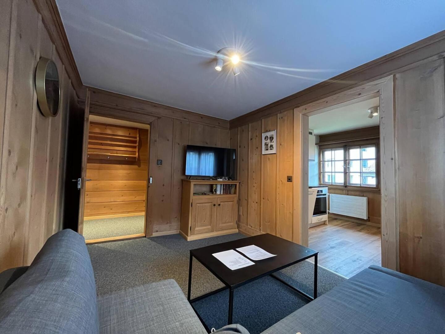 Ferienwohnung Sonne Klosters-Serneus Exterior foto