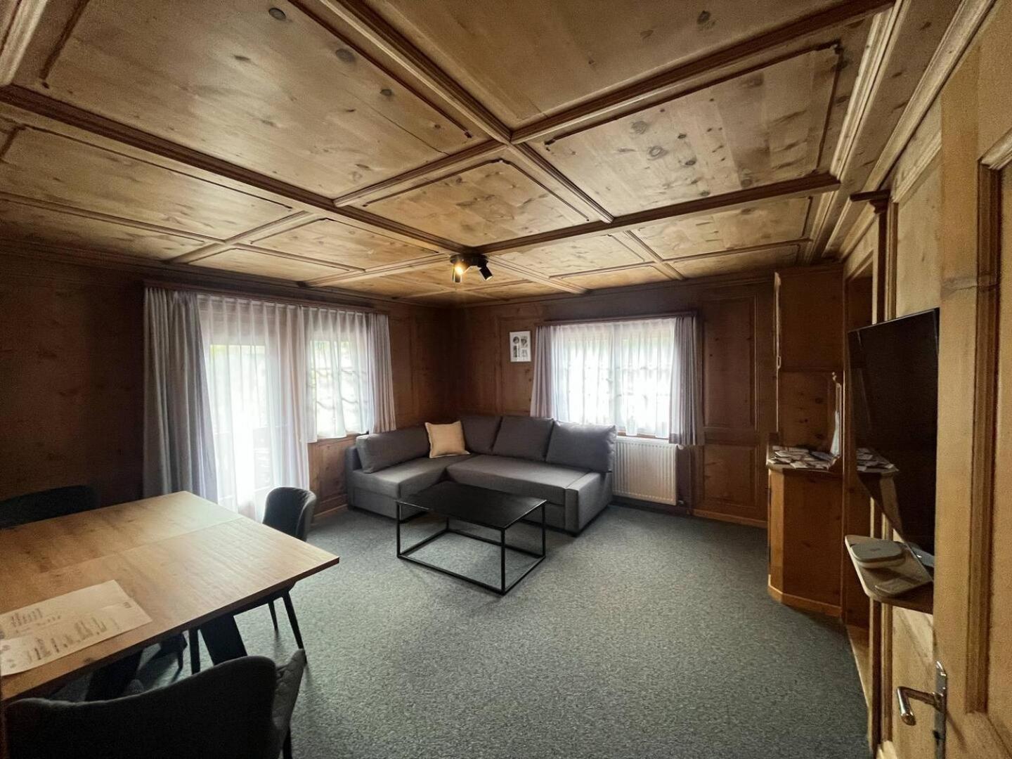 Ferienwohnung Sonne Klosters-Serneus Exterior foto