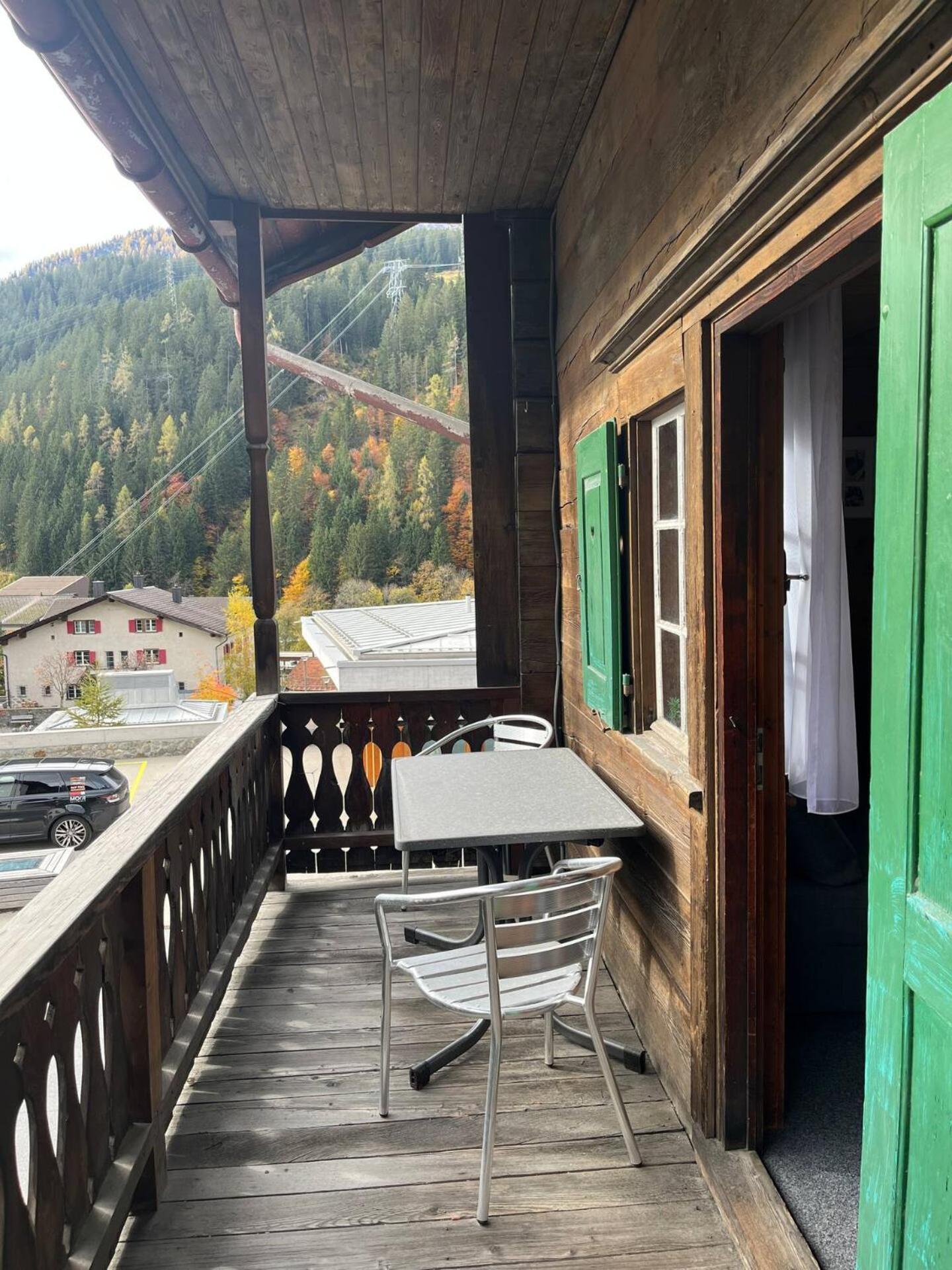 Ferienwohnung Sonne Klosters-Serneus Exterior foto